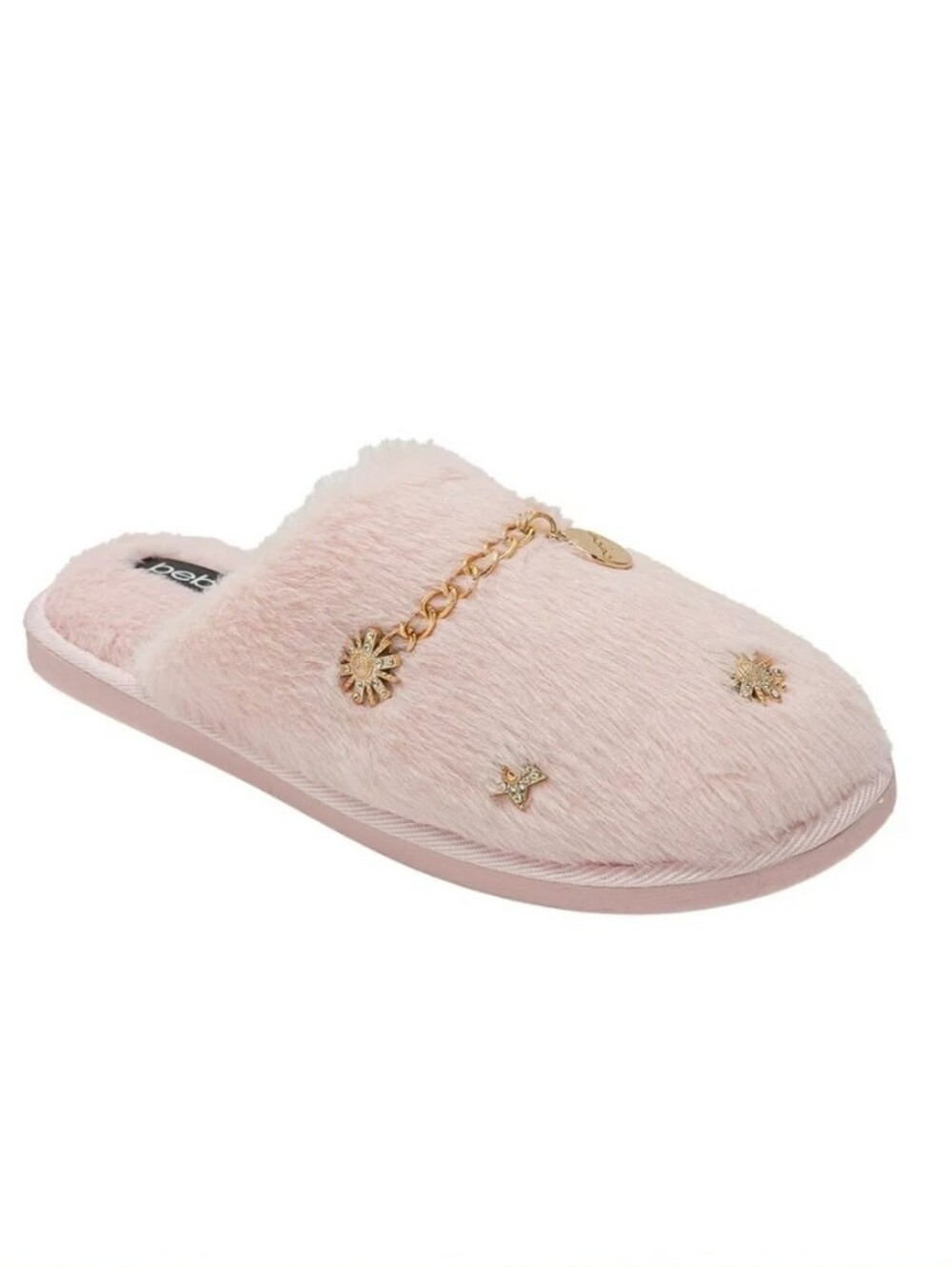 New! bebe Blush Slippers